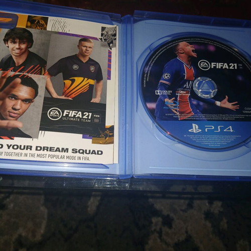 FIFA 21 PS4 like new football video game