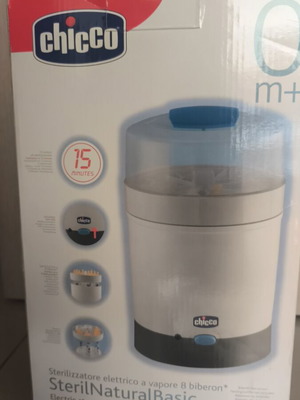 Chicco SterilNatural Basic steam sterilizer like new