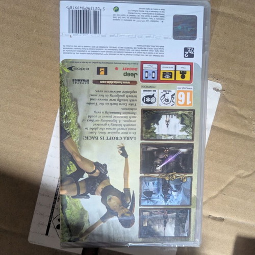 Tomb Raider Legend Essentials Sony PSP new