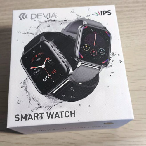 Smart watch used with heart rate monitor and waterproof IP68