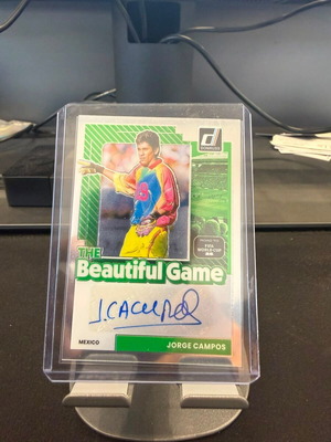 Panini Donruss 2025-26 κάρτα με αυτόγραφο Jorge Campos