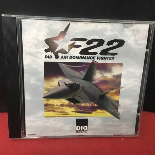 F-22 Air Dominance Fighter PC game used in good condition