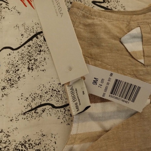 Birba vest for 9 months new with tags