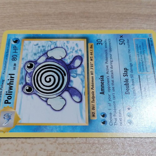 Pokémon Poliwhirl Evolutions 2016 card new
