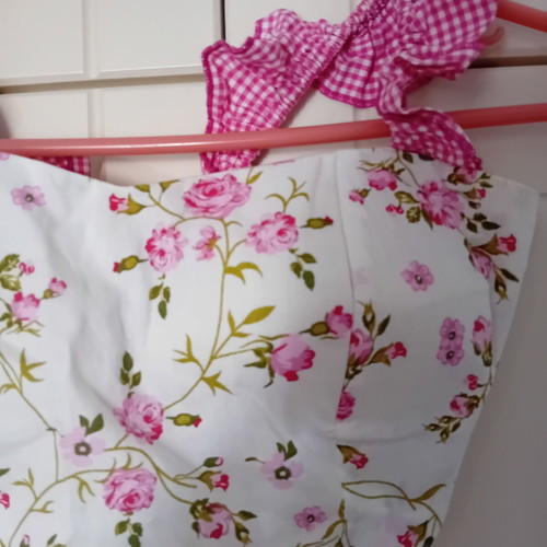 Karavan Clothing Floral Crop Top Corset like new, one size