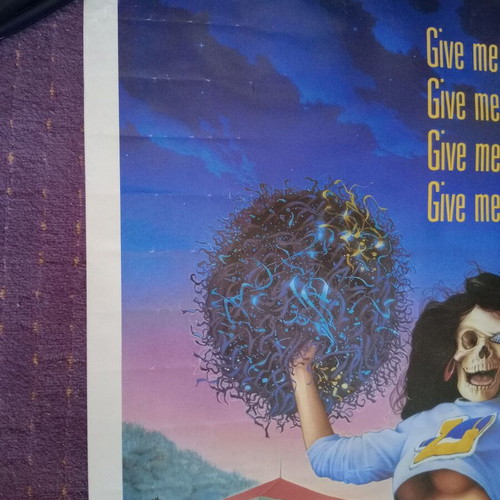 Cheerleader Camp Original Movie Poster like new, 1980s American thriller