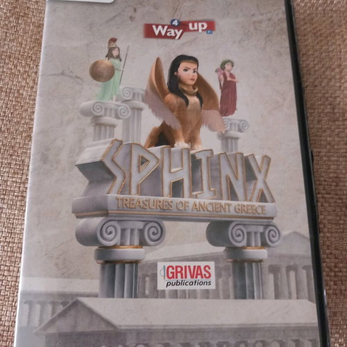 PC/MAC CD-ROM Way Up 4 Sphinx used, Treasures of Ancient Greece