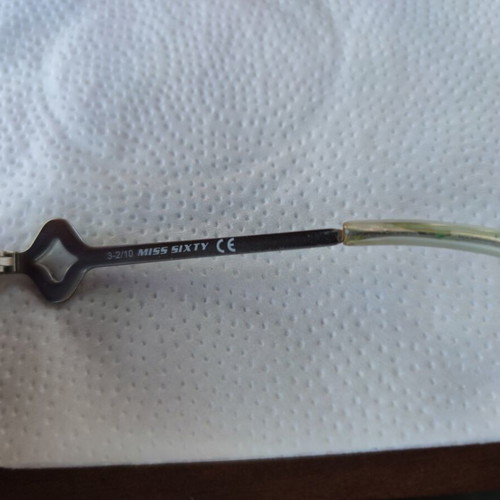 Miss Sixty women's sunglasses used, white and silver
