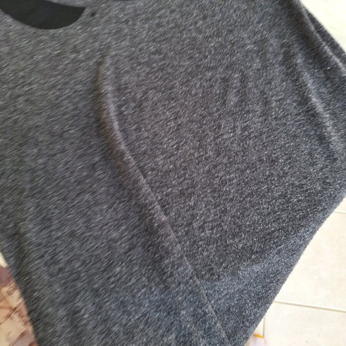 Knitted blouse dark gray used, size M