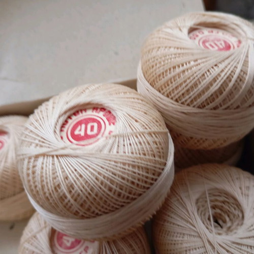 Crochet Thread 15 Tech 2/3 Korona New, 9 Balls