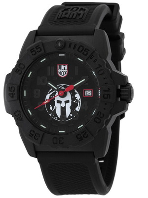 Luminox Spartan ρολόι καινούργιο, μαύρο και κόκκινο, συλλεκτικό