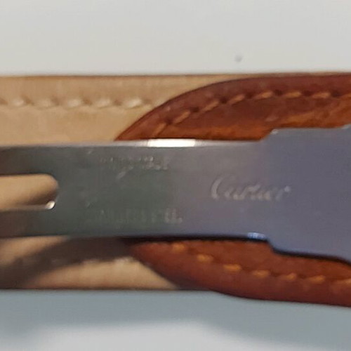 Leather strap for Cartier Roadster watch used