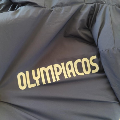 Olympiacos jacket with collectible emblem new, size Medium