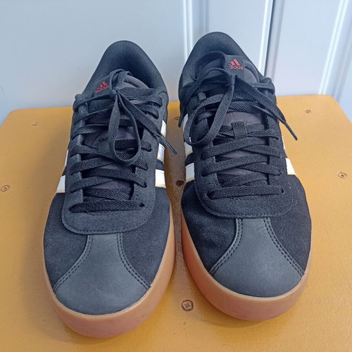 Adidas VL Court 3.0 Sneakers like new, black/brown, size 44⅔