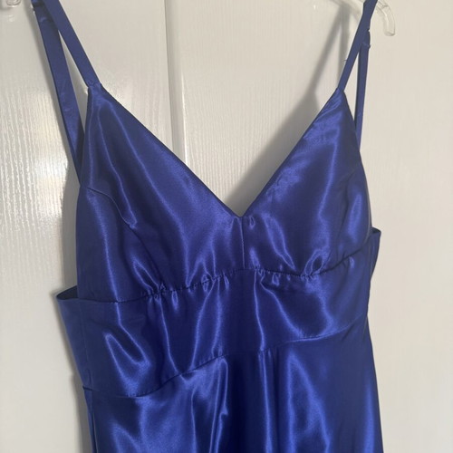 Elegant blue occasion dress, size M