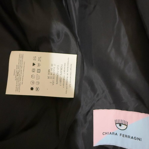 Jacket Chiara Ferragni black new size M