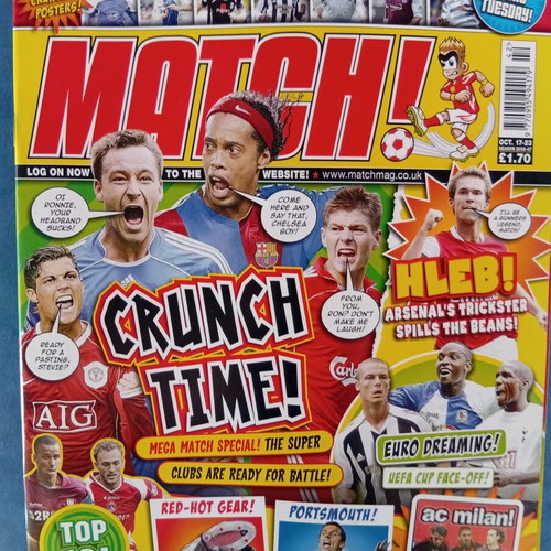 Match Football Magazine Issue 17-23 October 2006 Milan Posters Like New