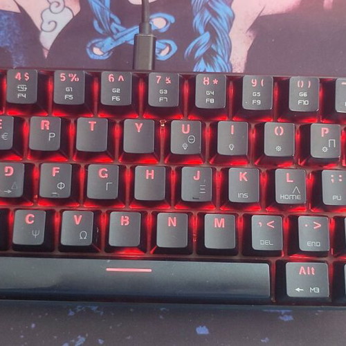 Motospeed CK61 mechanical keyboard like new