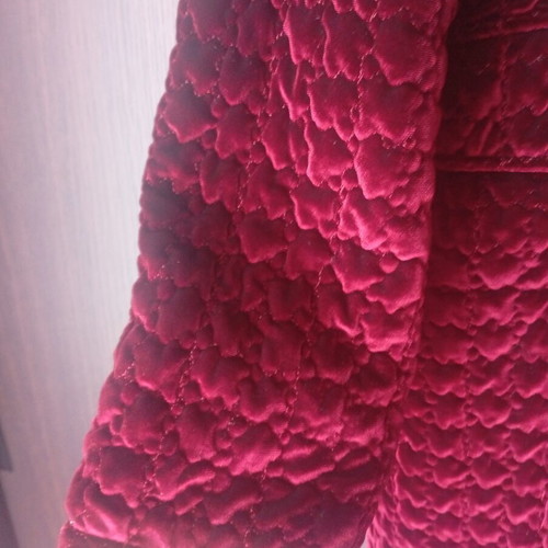 Zara women's coat bordeaux like new, size L