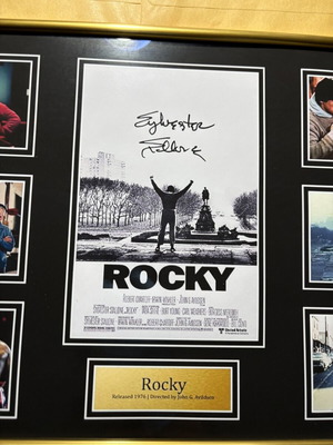 Rocky Tribute Poster replica memorabilia, new