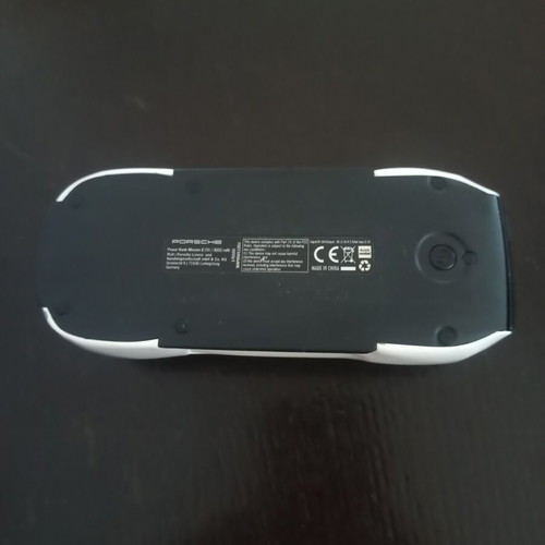 Power Bank Porsche Mission E (Taycan) used, 9000 mAh with LED lights