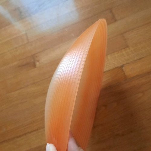 Decorative platter in orange color new