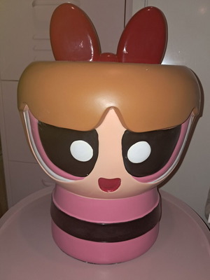 Σκαμπο Powerpuff Girls Blossom καινούργιο χρωματιστό μικροέπιπλο