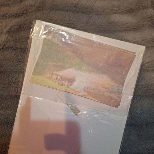 Vintage 1990 correspondence like new, 5 sheets and 4 envelopes