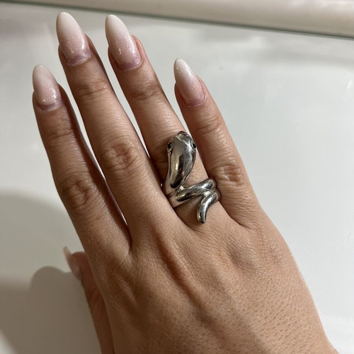 Silver ring like new