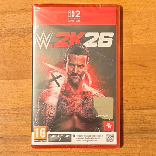 WWE 2K26 Game-Key Card for Nintendo Switch 2 new