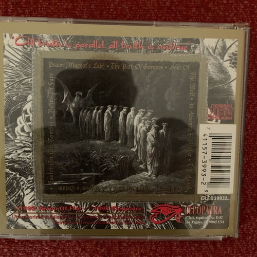 Christian Death The Path Of Sorrows CD like new, metal