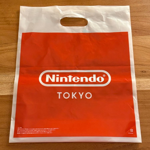 Nintendo Tokyo collectible bag like new with Splatoon design
