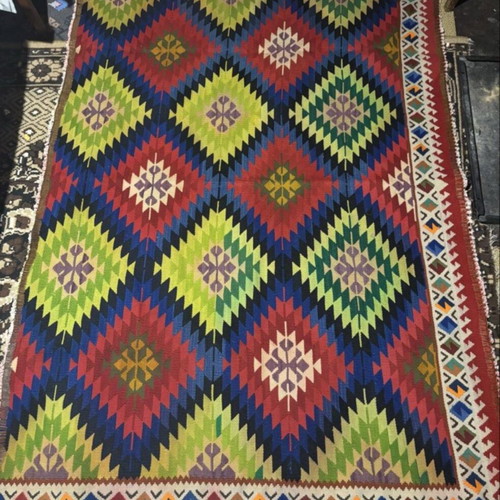 Chiprovtsi Rug new, handwoven wool, 200x140 cm