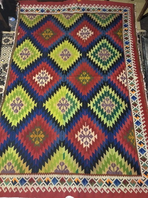 Chiprovtsi Rug new, handwoven wool, 200x140 cm