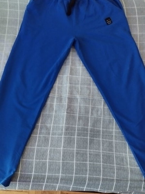 Men's Blue Ruah Sweatpants with Drawstring used
