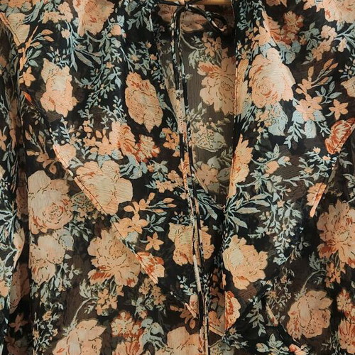 Mango floral shirt like new, airy, multicolored, size M