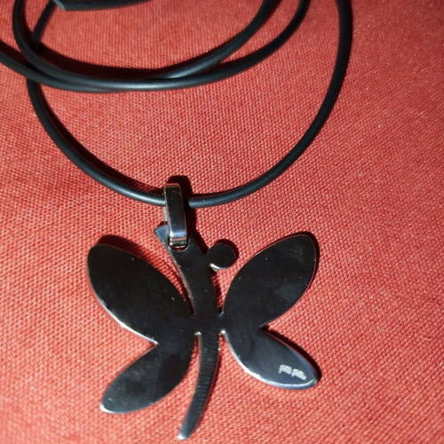 Folli Follie pendant new, silver with cord