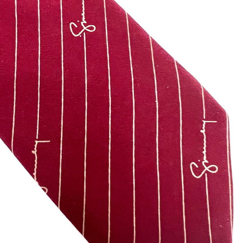 Givenchy burgundy vintage tie used, very good condition