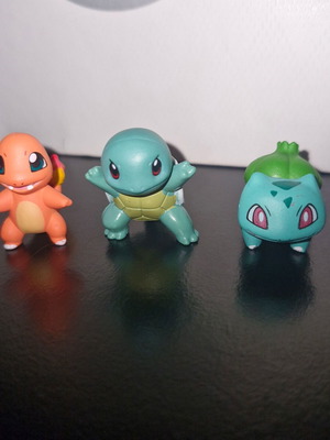 Pokemon Kanto Starters figures set of 3 new