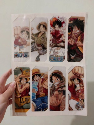 One Piece Anime Bookmark Set new in packaging