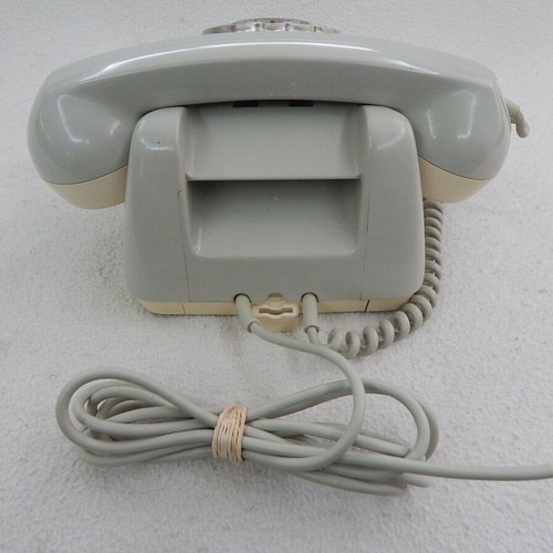 Siemens rotary dial telephone, Greek made 1970s