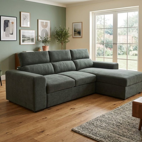 Sofa bed, corner design