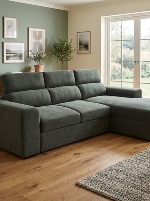 Sofa bed, corner design
