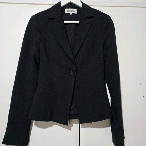 Toi Moi classic Black Blazer (Slim Fit) - Excellent Condition