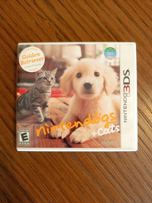 Nintendogs+cats game for Nintendo 3DS like new (USA Region)