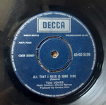 Tom Jones The Young New Mexican Puppeteer 7" single μεταχειρισμένο, pop