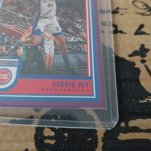 Saddiq Bey Panini NBA Hoops card like new