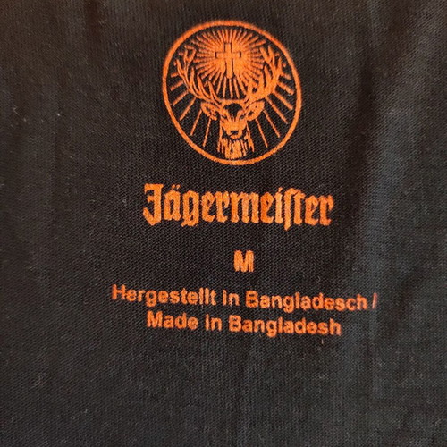 Jägermeister Women's Black Racerback Tank Top Size M like new