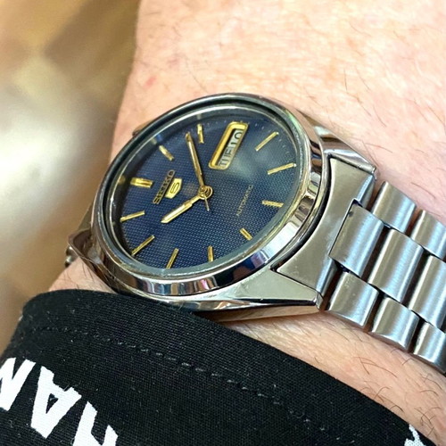Seiko 5 N18 automatic vintage watch 1970s