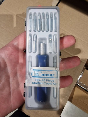 Отвертка употребявана, комплект от 16 части